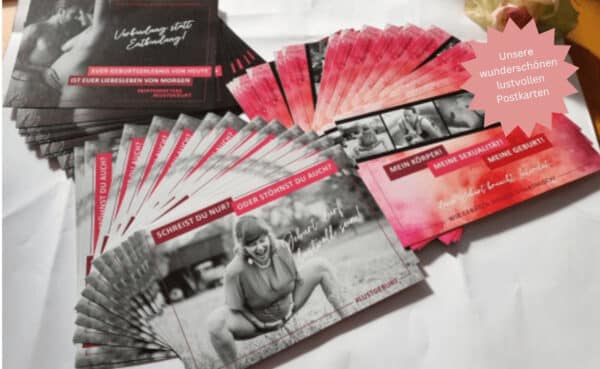 Flyer verteilen und in den Lostopf kommen